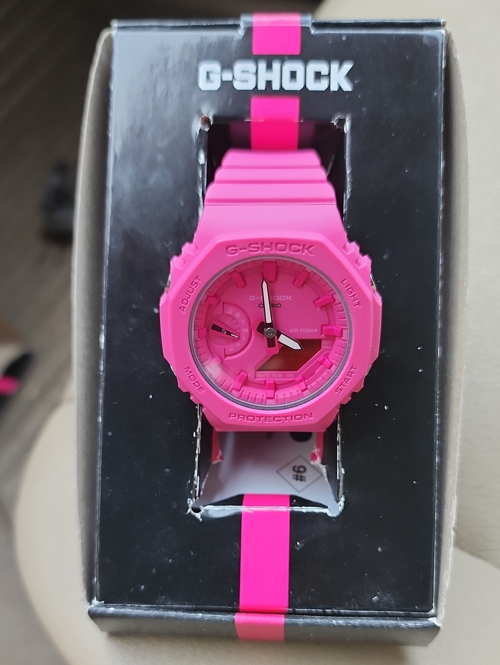 G-Shock Hot Pink Resin Sport Watch